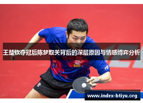 王楚钦夺冠后陈梦取关背后的深层原因与情感博弈分析 王楚钦夺冠后陈梦取关背后的深层原因与情感博弈分析